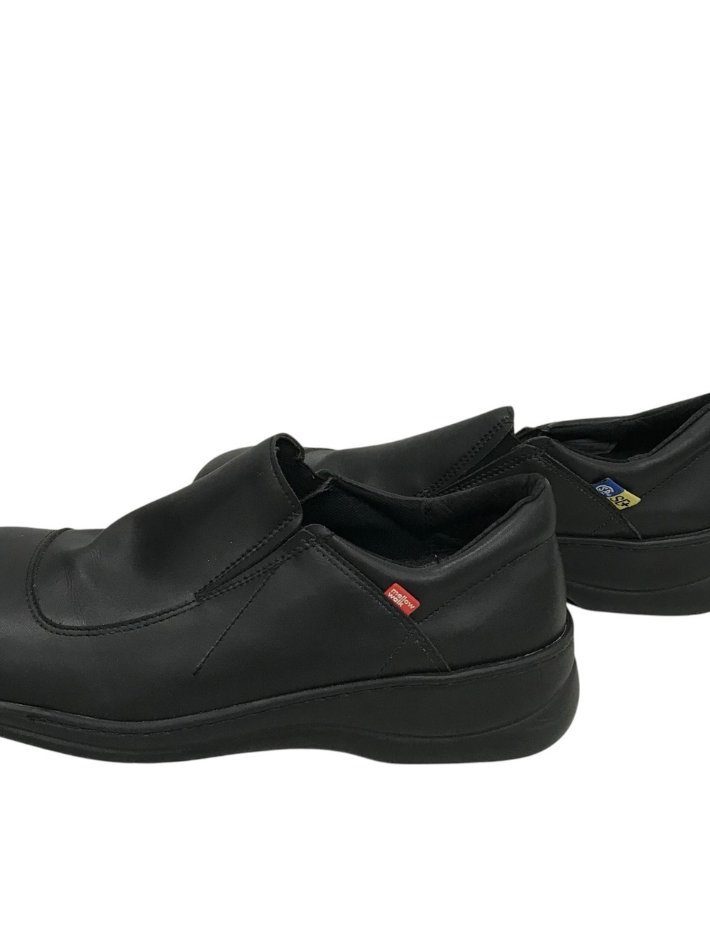 Mellow Walk Women’s Slip on Jamie B Steel Toe Work Shoes Black Size 9.5